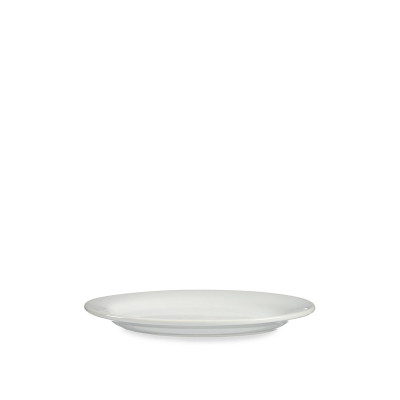 Prato Porcelana Oval 24.5X17.5X2.5cm